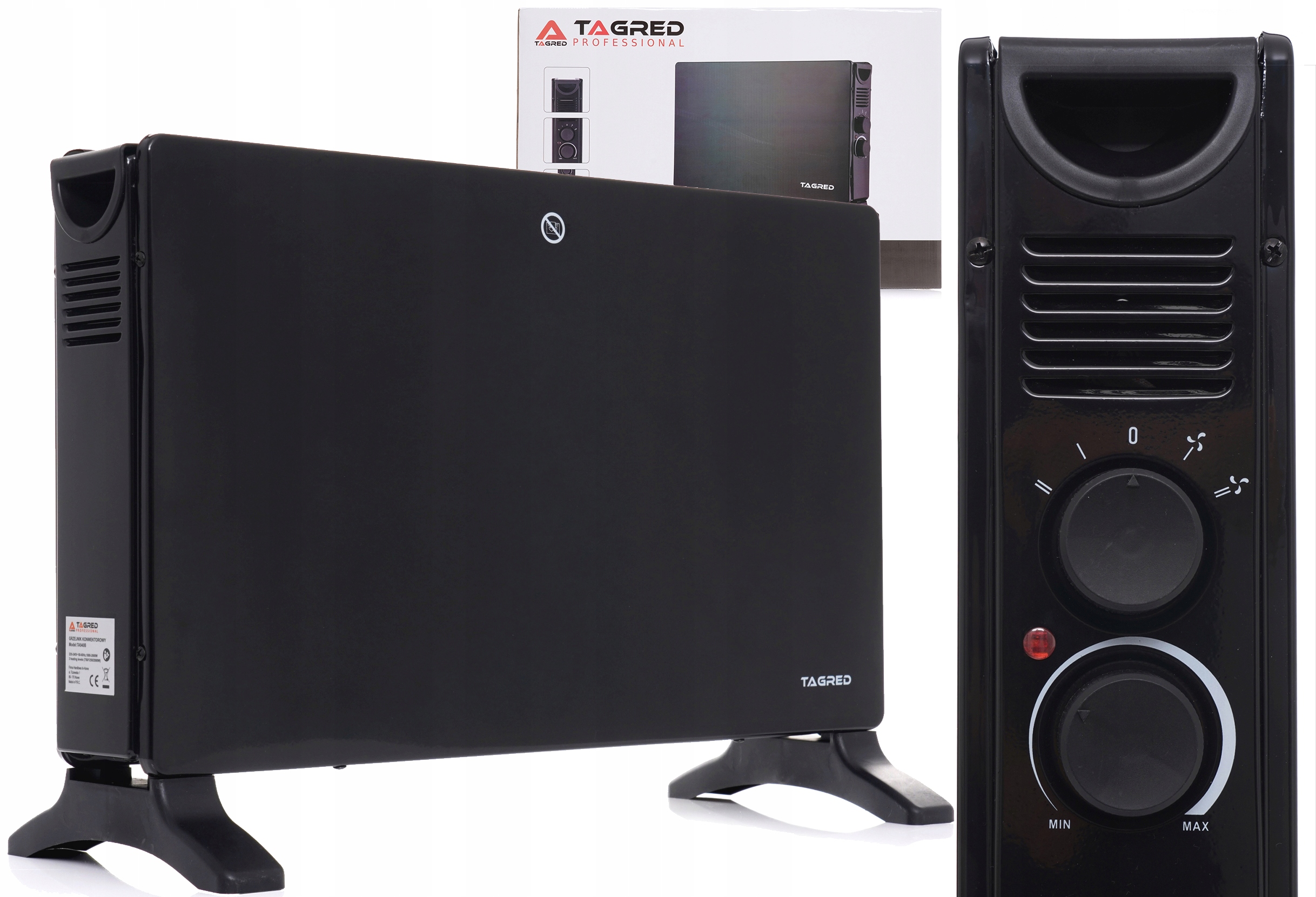 Konvektor TAGRED 2000 W biely