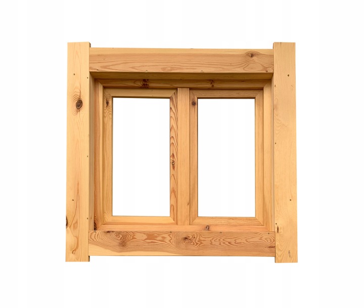 OKNO PEVNÉ DREVENÉ 80x70 OBOJSTRAN