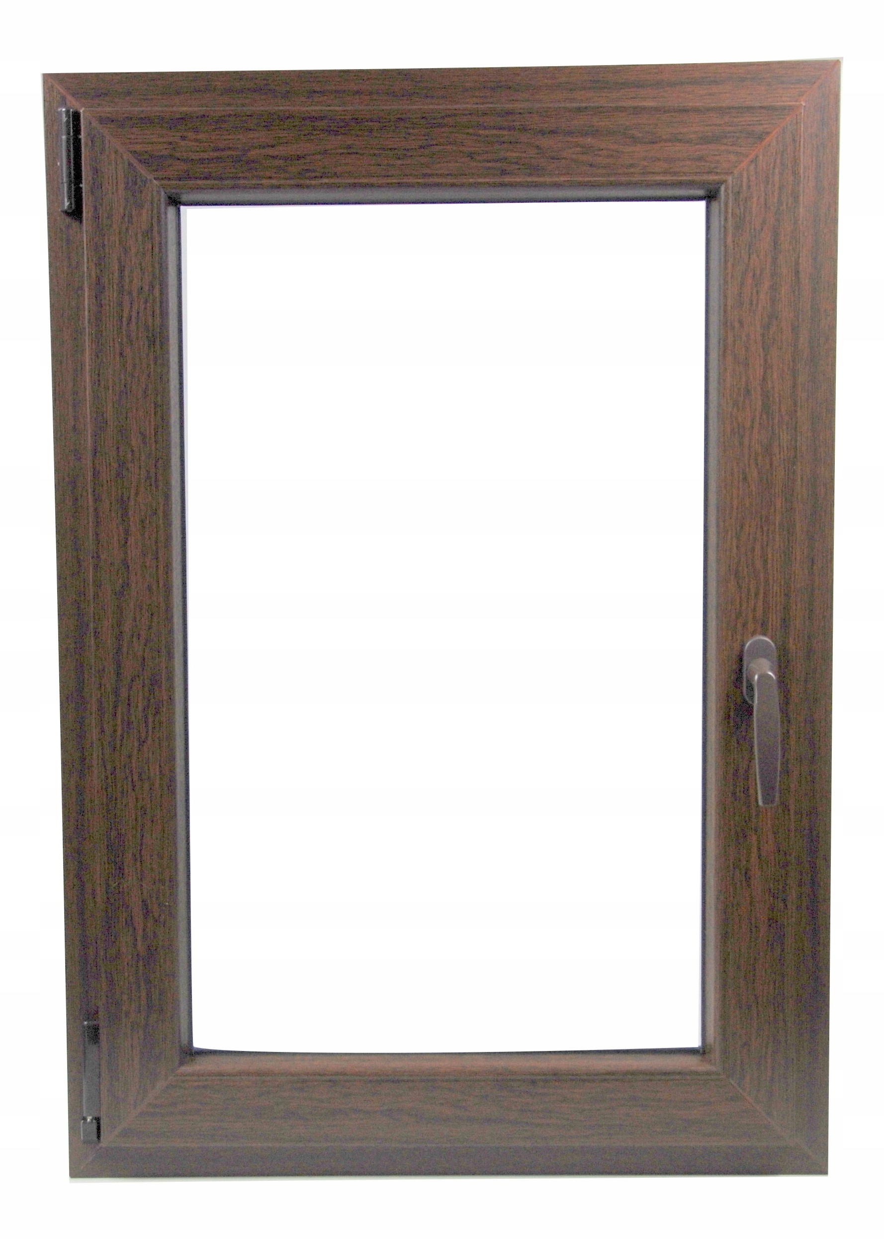 OKNO PVC 80 X 100 / 800 x 1000 RU/L 2 x C. DUB