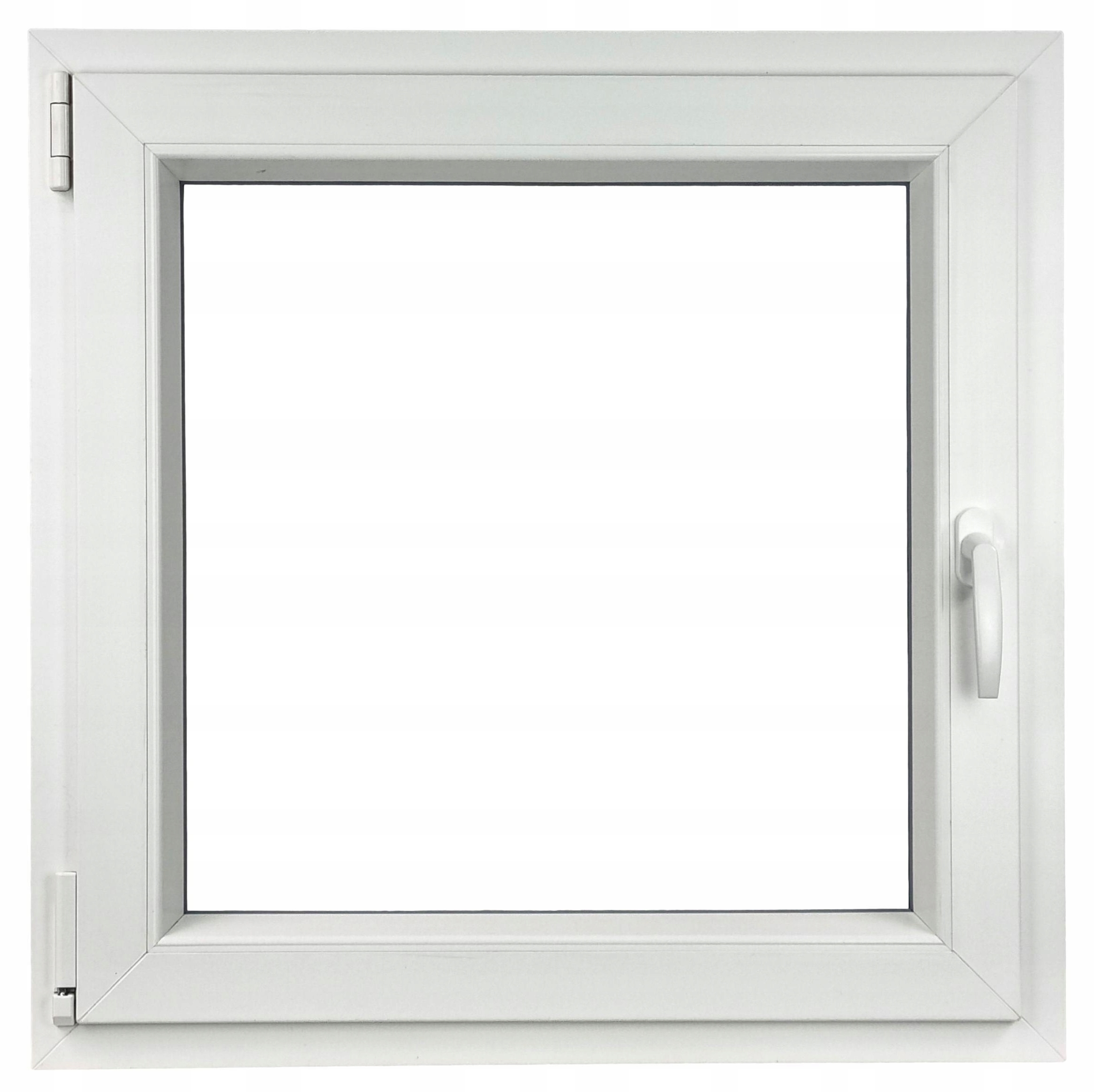 PVC okno 100 X 100 / 1000 X 1000 Ru/L Biela