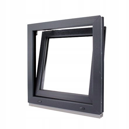 OKNO PVC 50 X 40 / 500 X 400 ANTRACITOVÉ OKNÁ DOSTUPNÉ