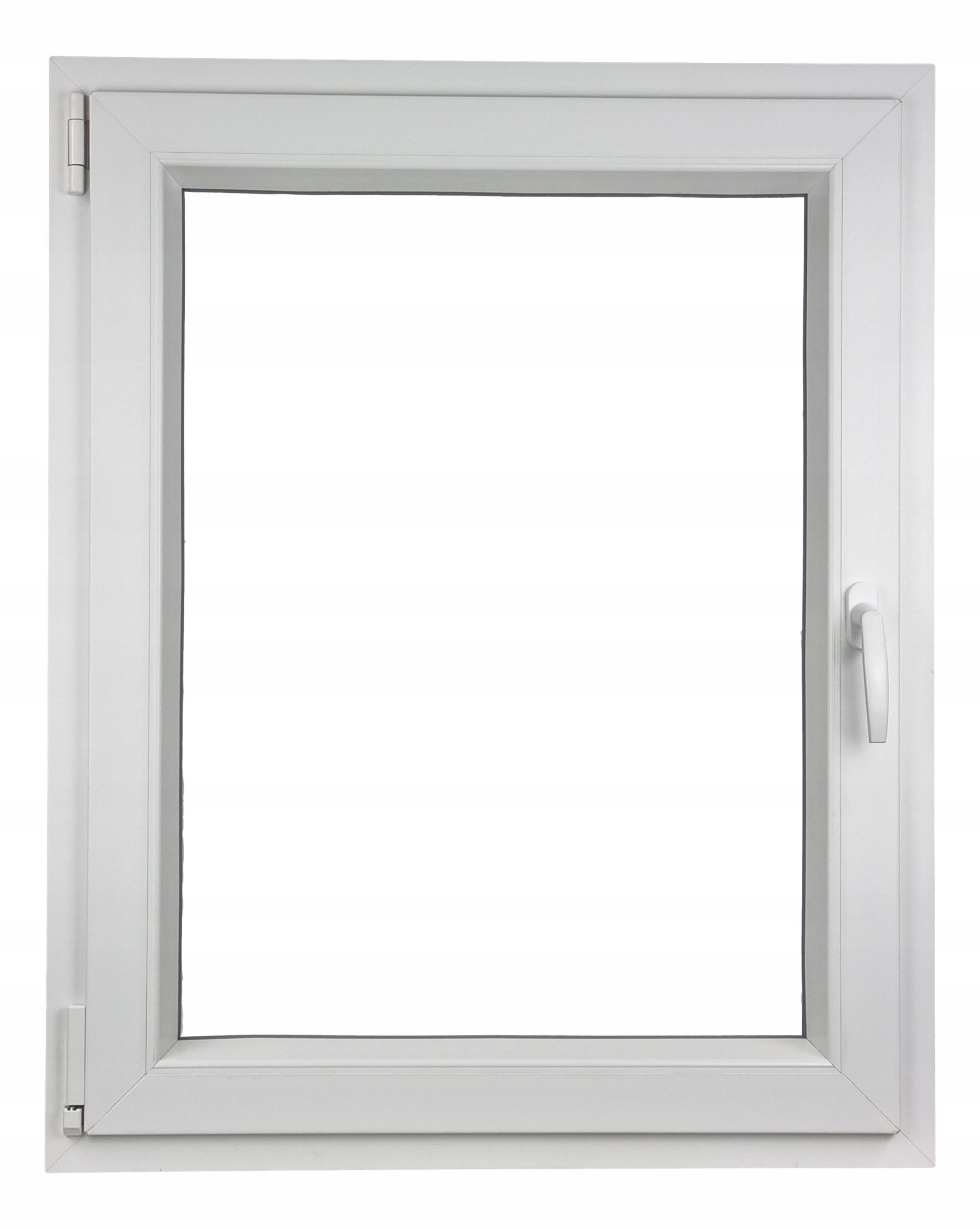 PVC okno 60 X 80 / 600 X 800 RU/L biele 24H