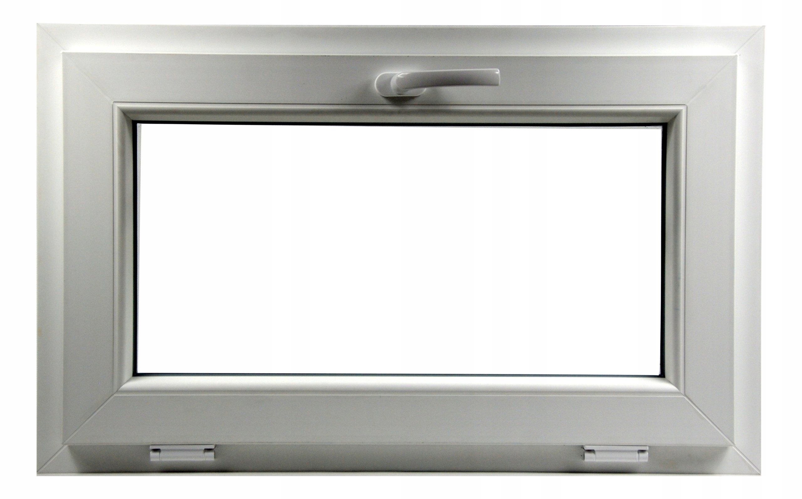 PVC okno 865 x 535 sklopné biele