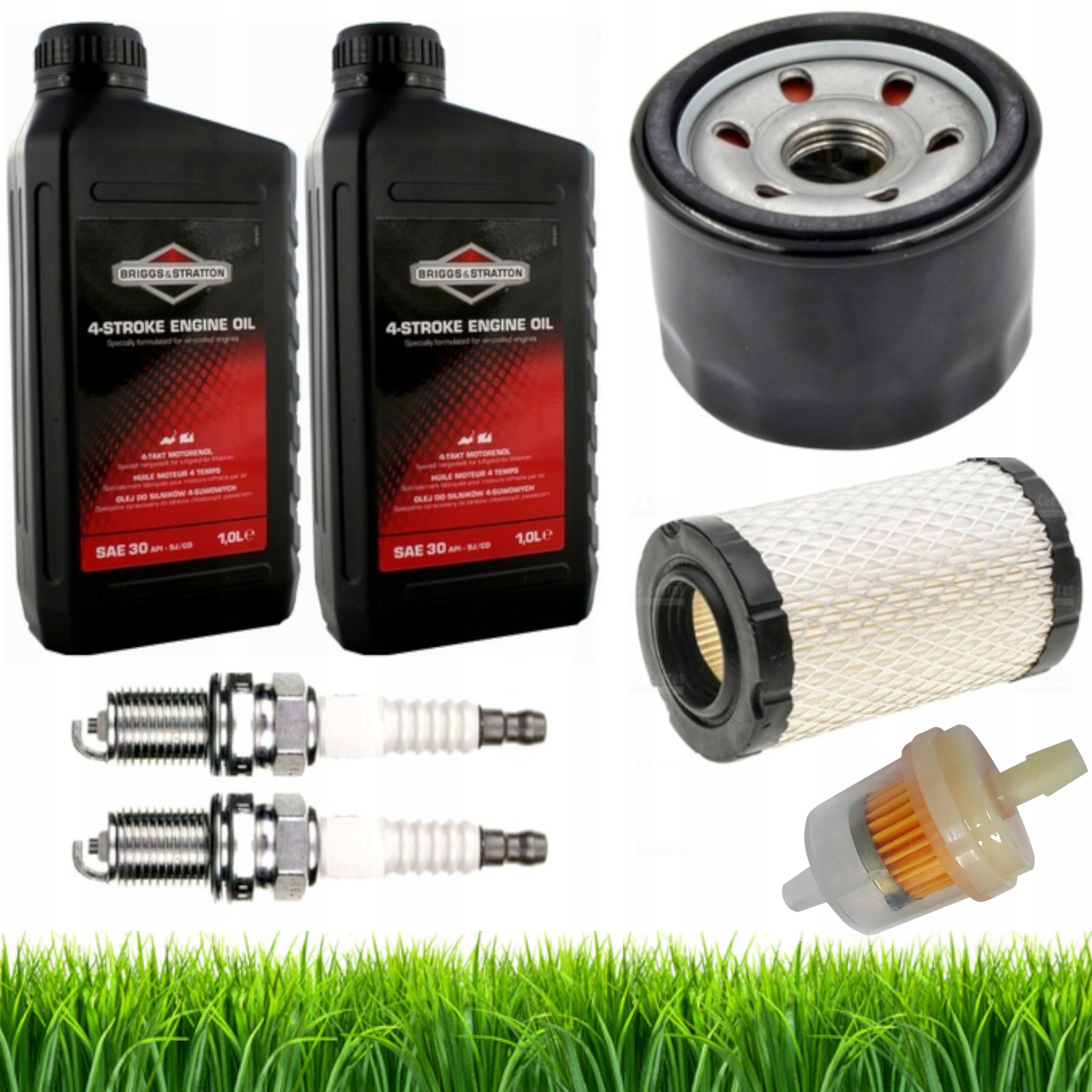 SERVISNÁ SADA PRE TRAKTOR BRIGGS OLEJOVÉ FILTRY ZAPAĽOVACIA SVIEČKA