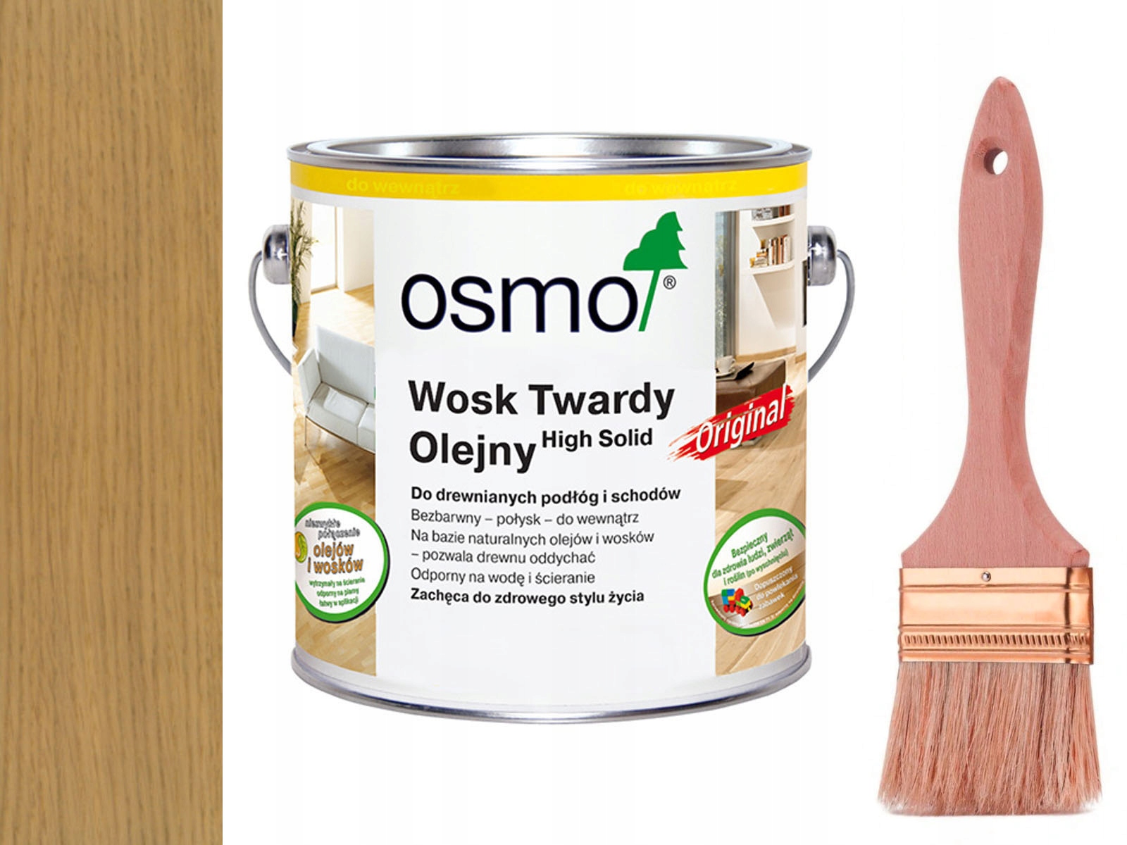 OSMO 3062 tvrdý voskový olej 0,75L ČÍRA MAT
