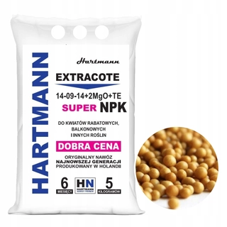 Záhradné hnojivo - HARTMANN viaczložkové hnojivo 5 kg