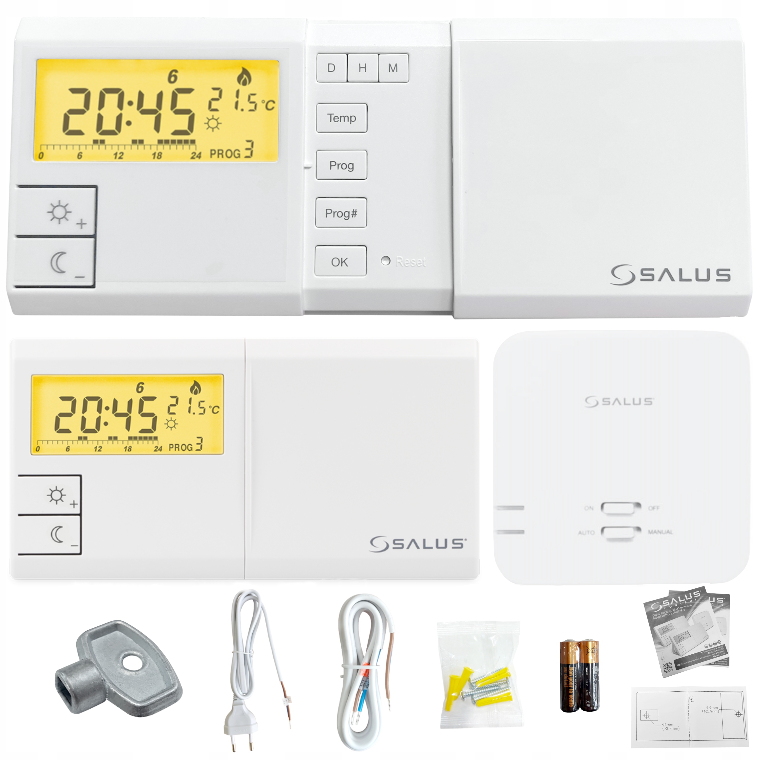 Bezdrôtový ovládač Salus 091Flrf V2 +