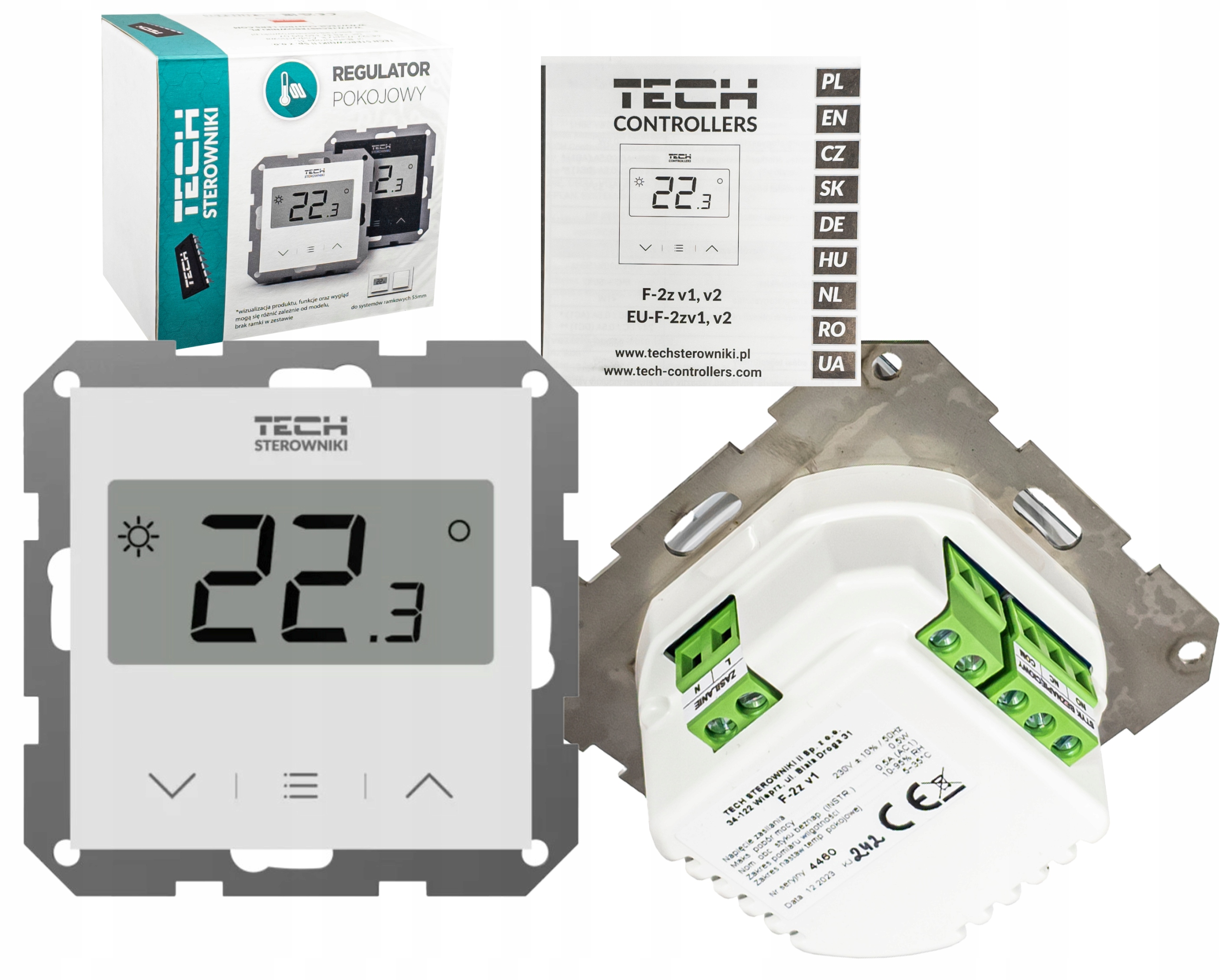 Tech izbový regulátor F-2z regulátory V1