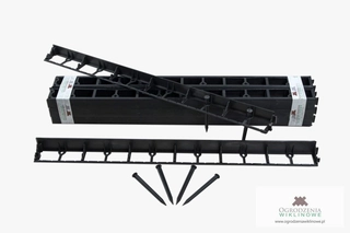 Obrubník palisáda - Okraj trávnika 4,5x100 cm 72 ks +216 kotiev