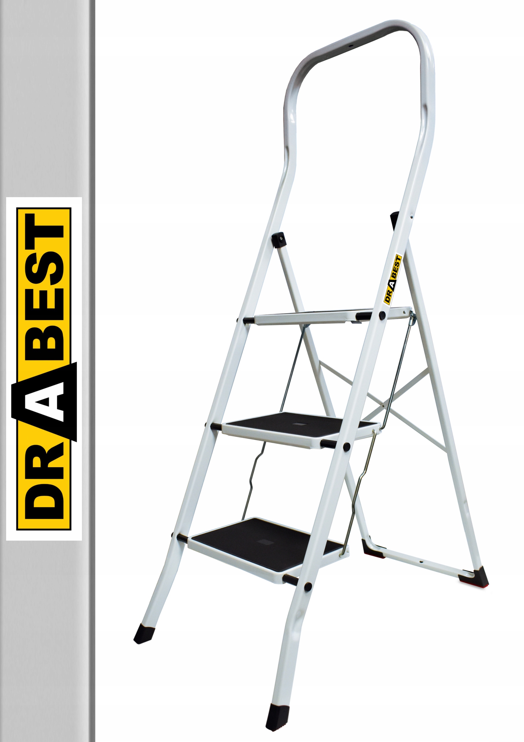 Drabest rebrík 2,69 m oceľový do 150 kg