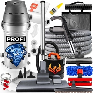 Centrálny vysávač -  Central vysávač ProfI 40.1 Tech + mop set