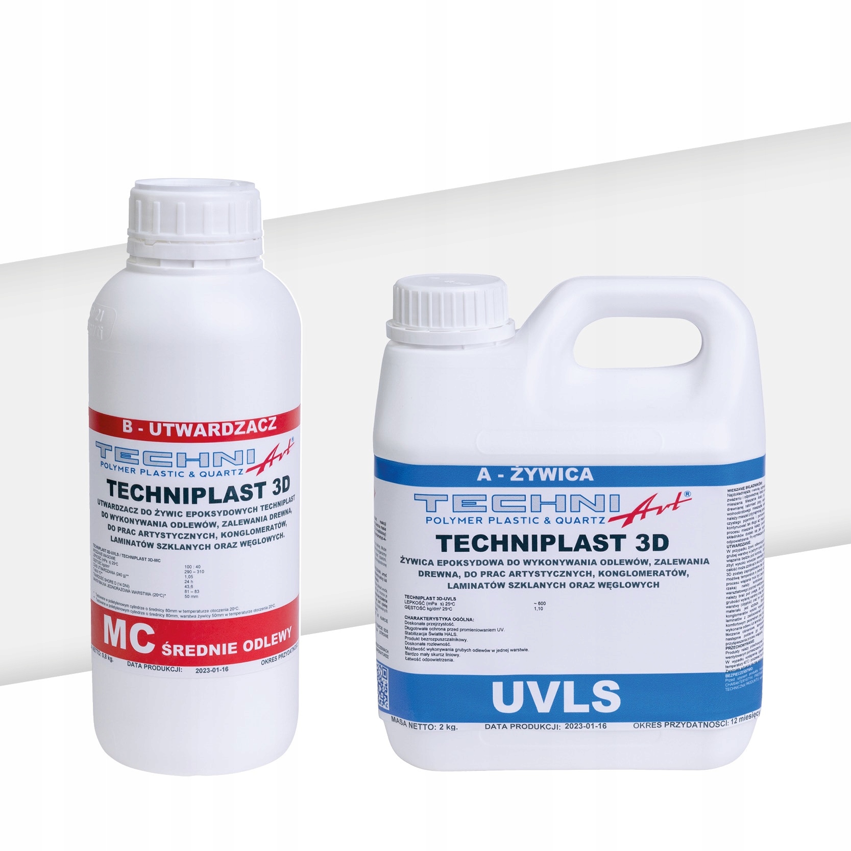 Techniart epoxidová živica 2,8 kg bezfarebná