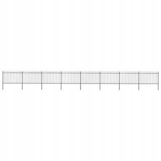 Pletivo, oplotenie - Oplotenie tyčí s jaskyňami, oceľ, 13,6 x 1,2