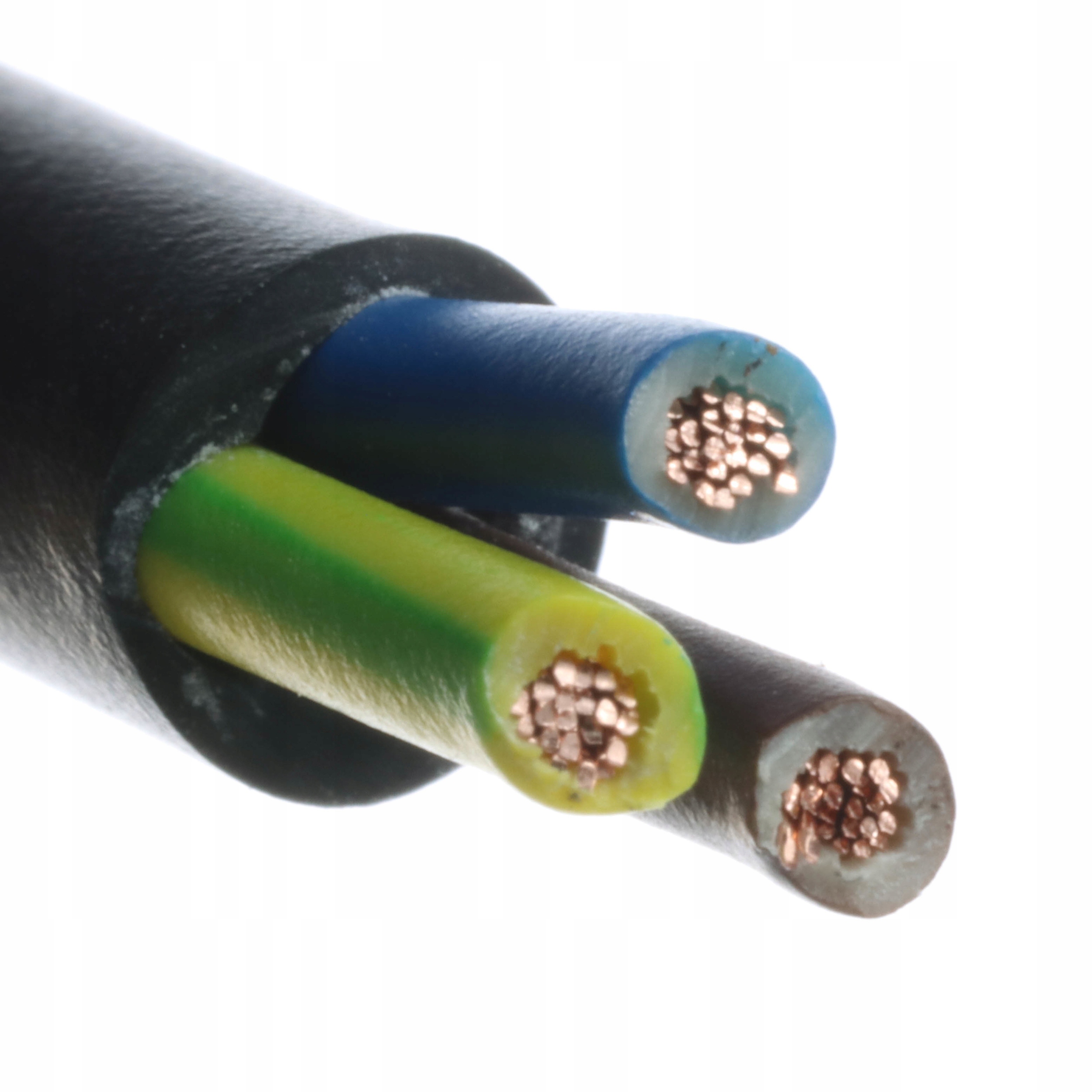 Okrúhly elektrický kábel, flexibilný (šnúra) OMY Digma 3 x 1,5