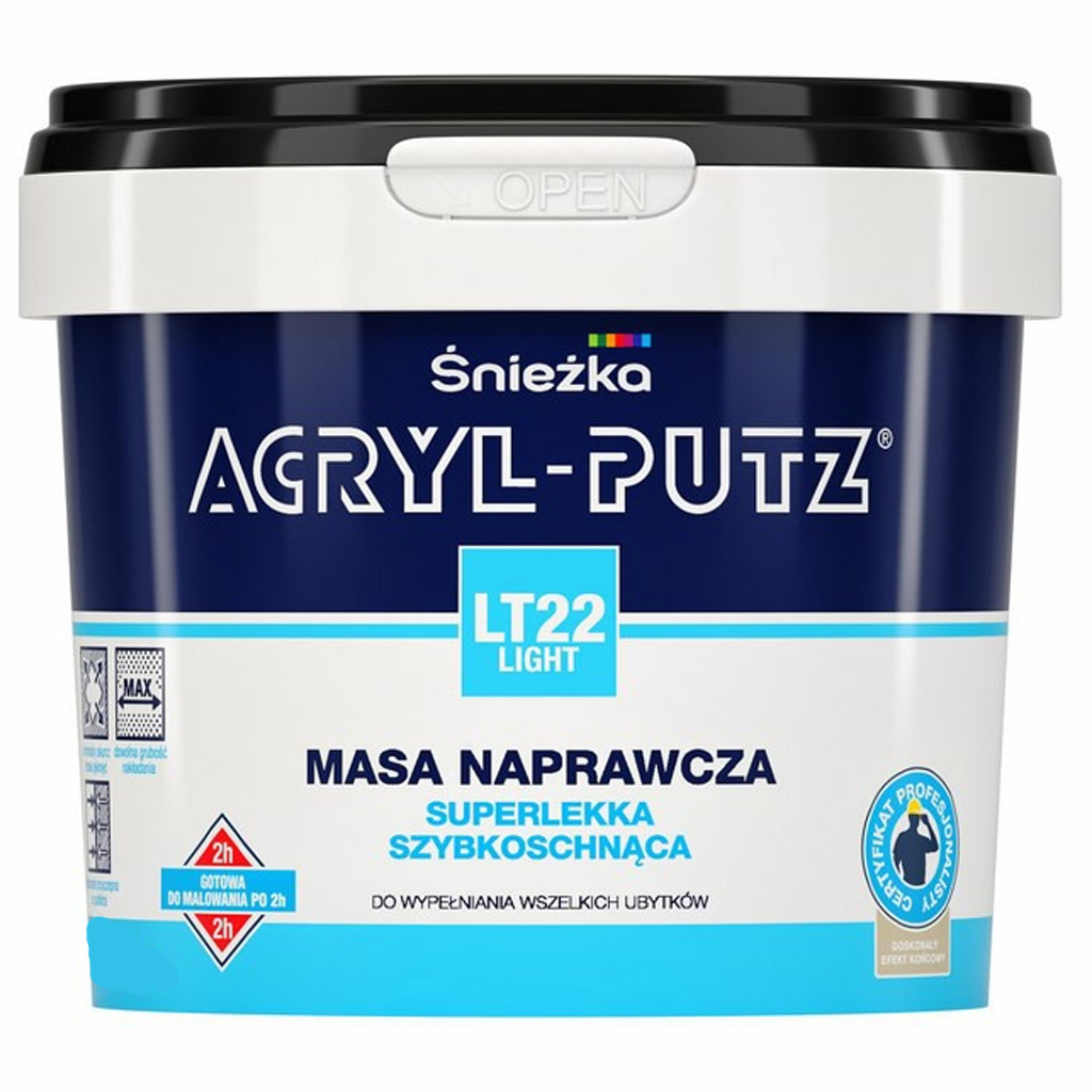 Opravná hmota Śnieżka Acryl-Putz 0,75 l