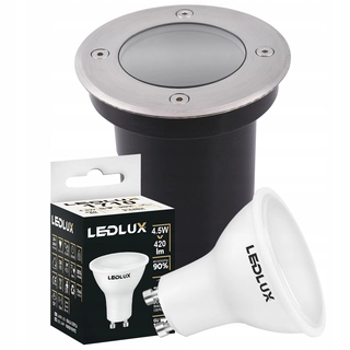 Záhradná príjazdová lampa - Nábehová lampa LED-lux 3123