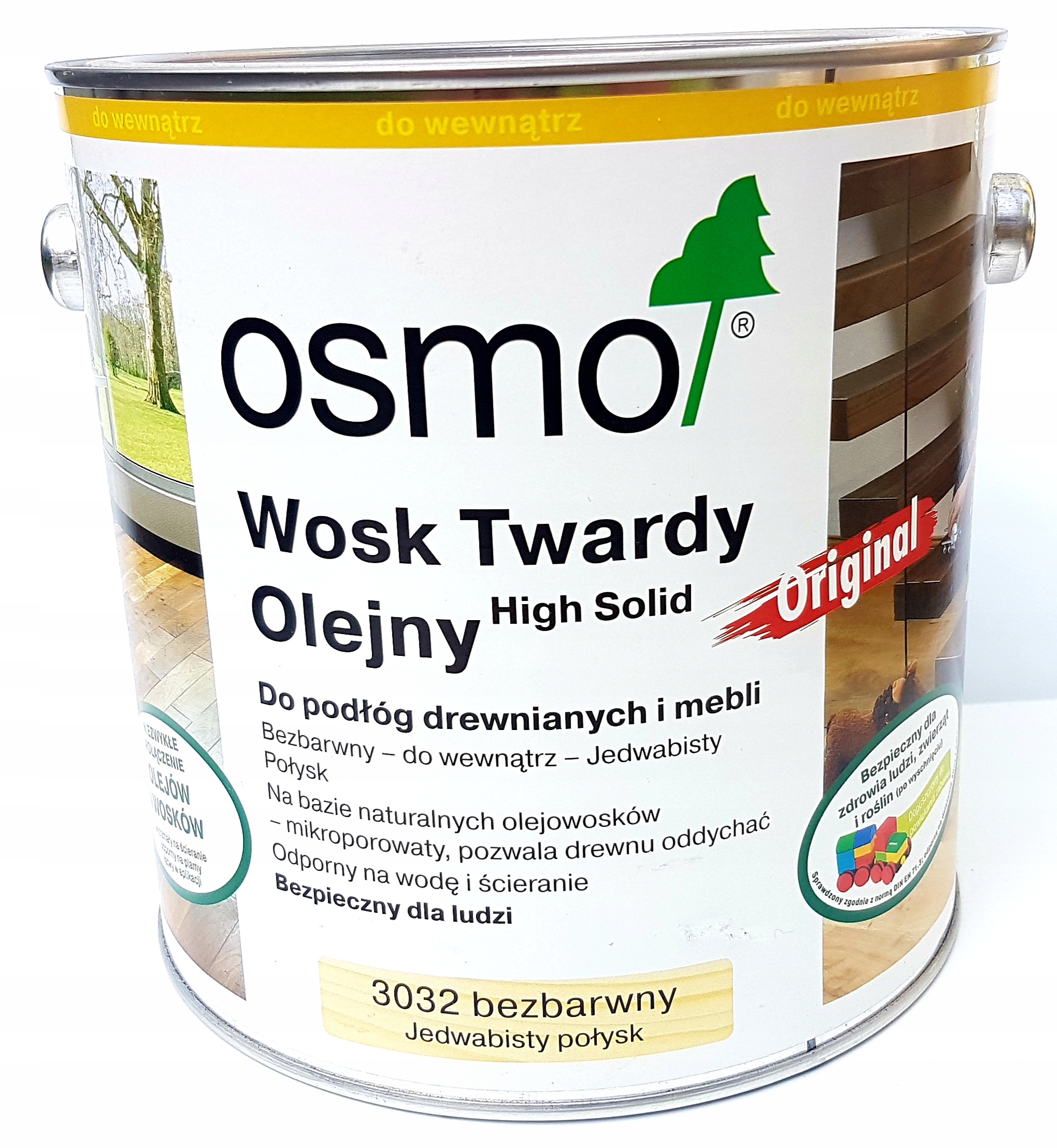 Osmo 3032 tvrdý olejový vosk 750 ml bezfarebný
