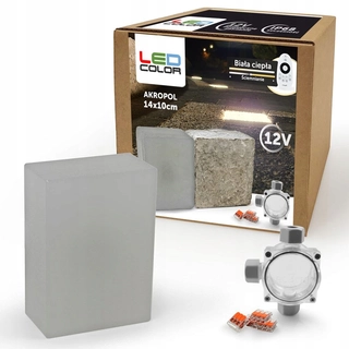 Záhradný substrát - Svietiace LED dlažobné kocky Akropol 14x10 BD
