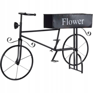 Stojan na kvety - Dekoratívne kvetinový stojan bicykel záhrada kvetinový záhon