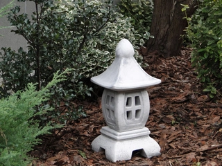 Pagoda lampa Japonský betónový obrázok S106009