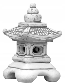 Pagoda Japonská lampa Obrázok Sada 2 kusov