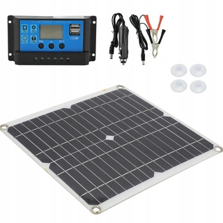 Solárny panel - Solárny panel solárne batérie 80W 12V Regulator