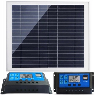 Solárny panel - Solárna batéria solárneho panela s regulátorom 50W