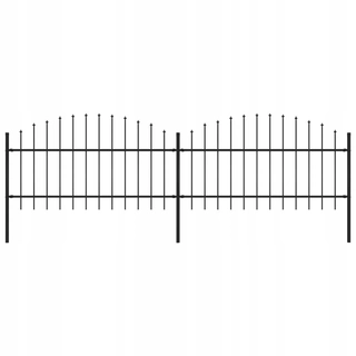 Pletivo, oplotenie - Plotové panely s jaskyňami, oceľ, (1-1.25) x3.4