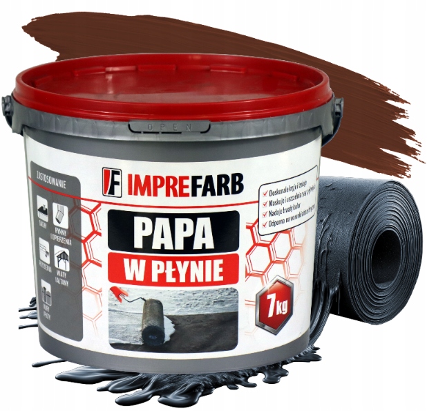 Imprefarb farby odtiene hnedej 7 l