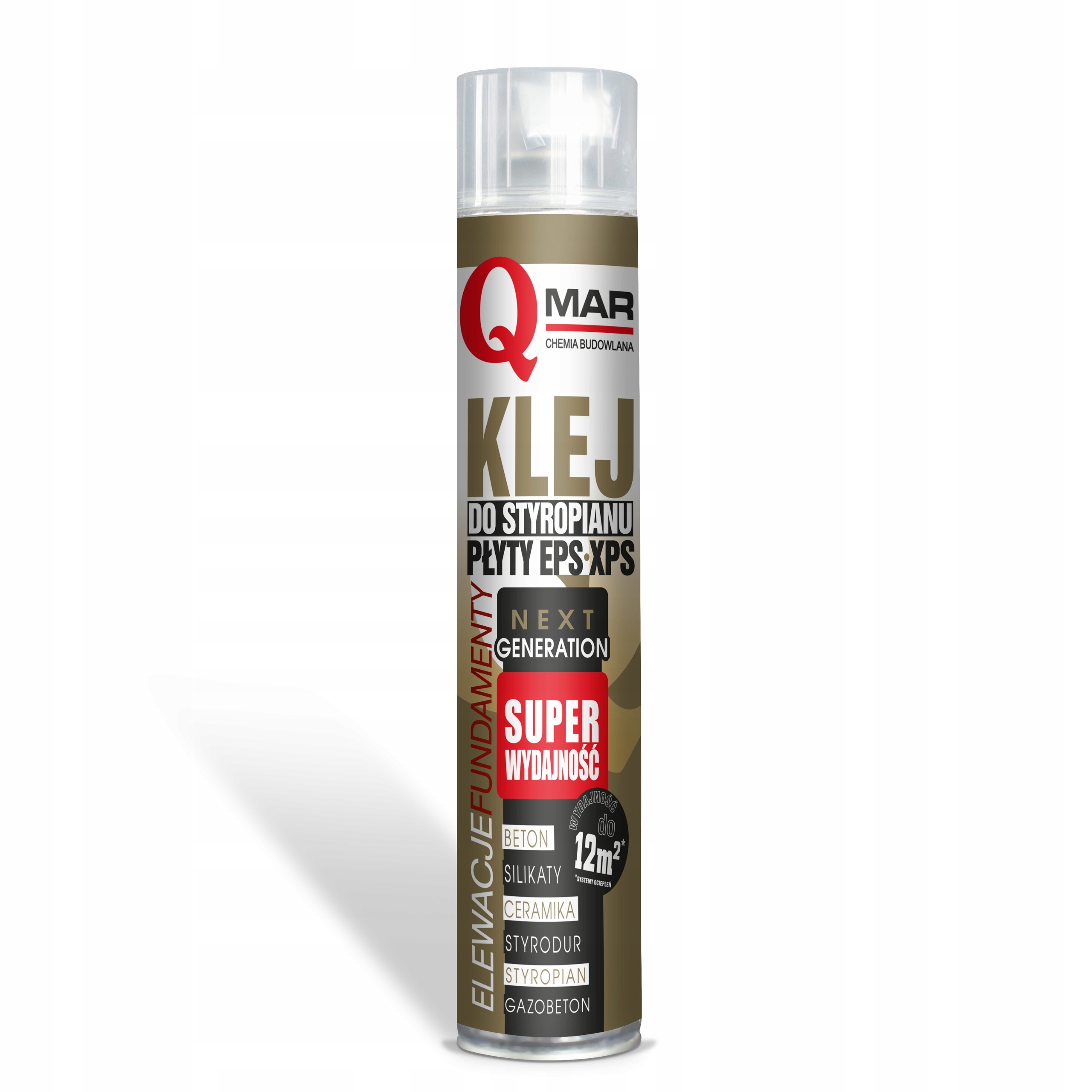 Penové lepidlo Qmar na polystyrén 750 ml