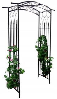 Perangola -  VEĽKÁ ZÁHRADNÁ PERGOLA PRE KVETY RUŽOVÉ KVETY 215CM