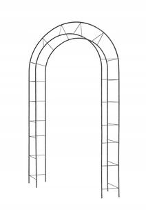 Perangola -  KOVOVÁ ZÁHRADA PERGOLA ARC PRE RUŽOVÉ KVETY 273cm