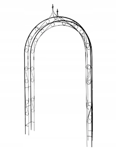 Perangola - KOVOVÁ ZÁHRADA PERGOLA ARCH PRE RUŽOVÉ KVETY 281cm