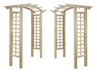Perangola - PERGOLA DREVENÉ OBLÚKOVÉ PERGOLY KVETOVÝ OBKLAD GW