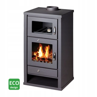 Krbové kachle  - Pečené Deluxe F s rúrou 12kW ECO dizajn