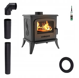 Krbová vložka  - Pražené liatina odnímateľný koza K7 set