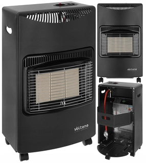 Sálavý ohrievač - KAŽDÝ GAS radiátor na valcoch Reduktor Hadica 4,2KW