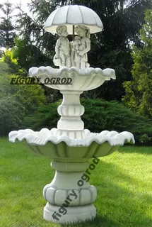 Fontána do záhrady - KRÁSNY BETÓN FONTÁNA M10D NOVINKA + ČERPADLO
