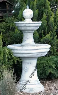 Fontána do záhrady - Krásna záhradná fontána S207012 + Voľné čerpadlo