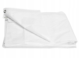 Krycia plachta - Plachta 5x8, krytá, 150g / m2 silná BIELA