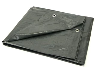Krycia plachta - Plachta prikrývka MAT GREY MEGA THICK 4x8m
