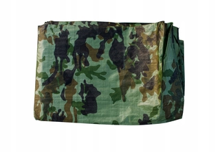 Krycia plachta - VOJENSKÝ TARPAULÍN 4x6m 80g CAMO