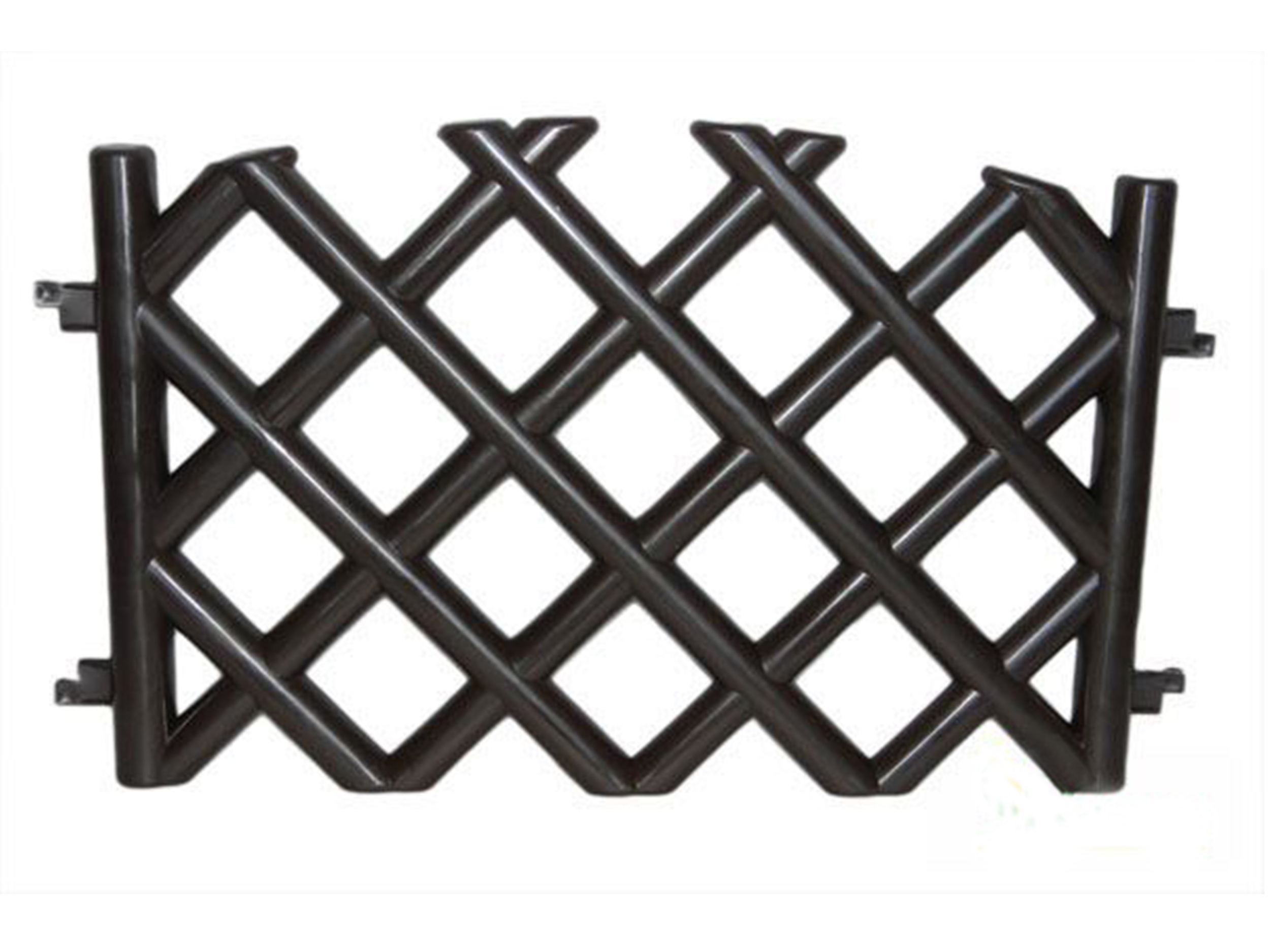 Poľovnícky záhradný plot 35x350 cm hnedý