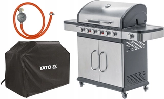 Plynový gril - Plynový gril Yato 20,2 kW + 2 ďalšie produkty