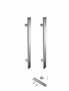 Kľučky na dvere - Kľučky dverí ataba handle stal inox l1200 PR