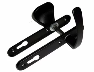 Kľučky na dvere - Rukoväť rukoväte Gatewood Black Intercom 90, 72, 60 mm