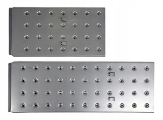 Rebrík -  Zložená kĺbová rebríková platforma 4x3 2 diely