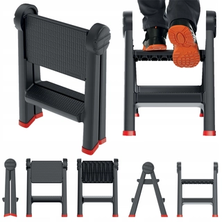 Rebrík -  Stolička stoličky na stoličke Kistenberg 150 kg