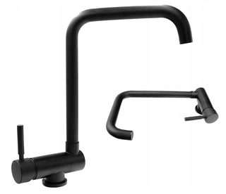 Kuchynská batéria- BLACK Batérie Skladacie Sink