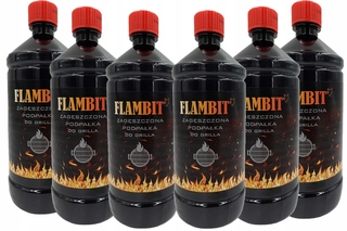 Brikety, uhlie na grilovanie - Rozpaľka Flambit 6 kg